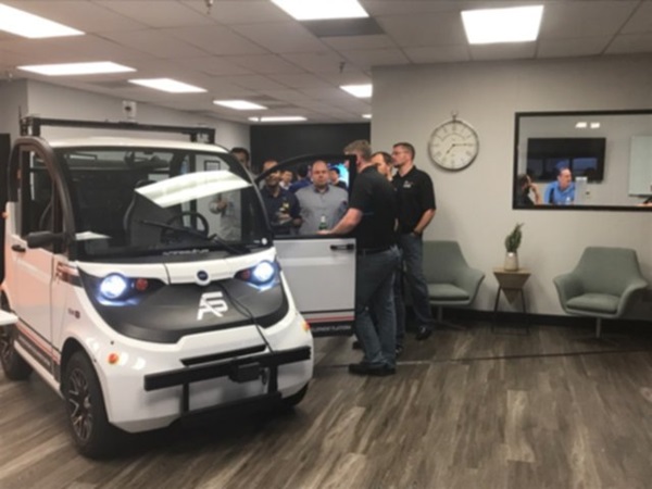 Polaris Gem inside an office