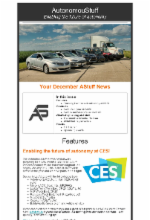 Screenshot of newsletter