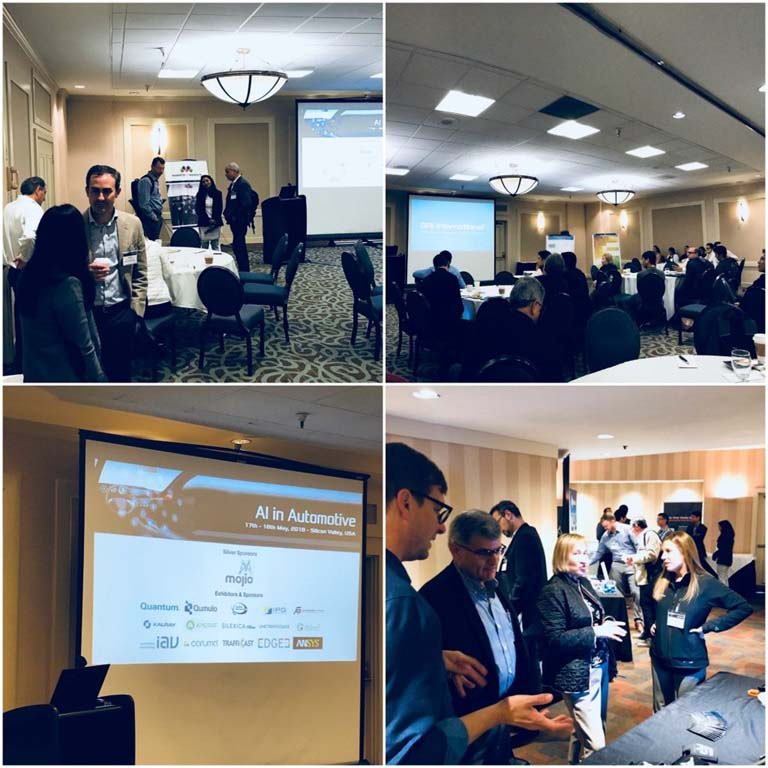 Photo collage of AI in Automotive in Silicon Valley