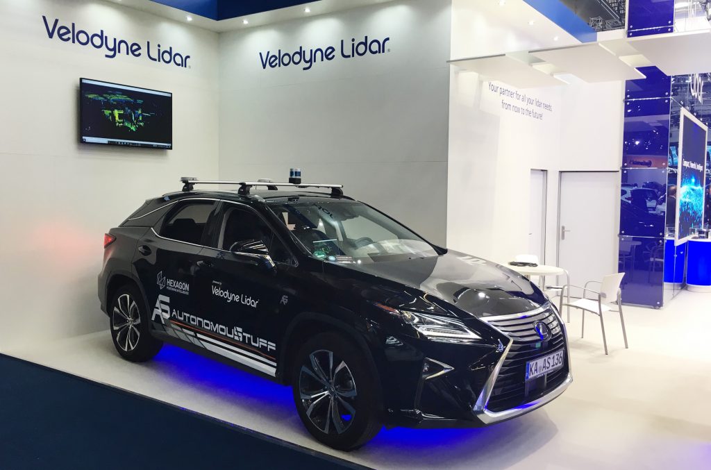 AS branded Lexus in a showroom