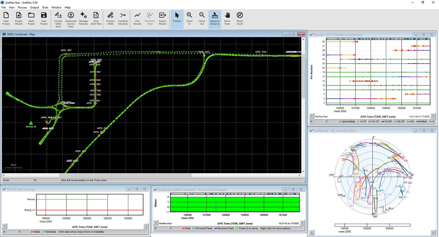 GrafNav screenshot